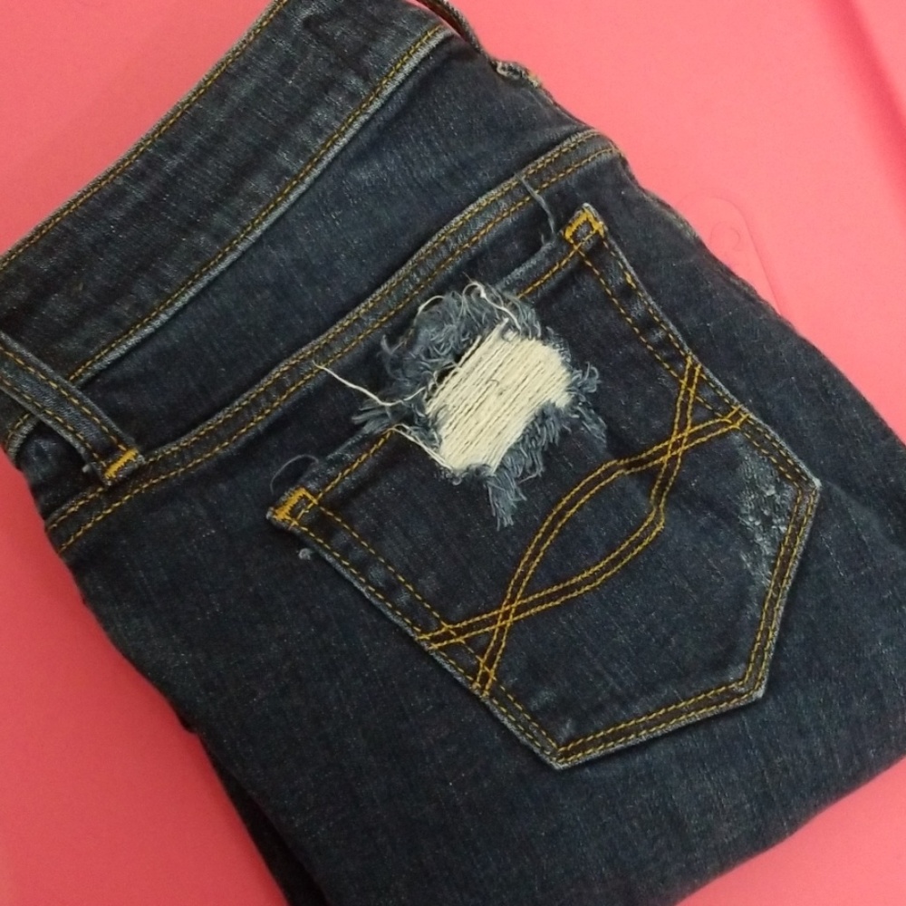 Abercrombie Destroyed Denim